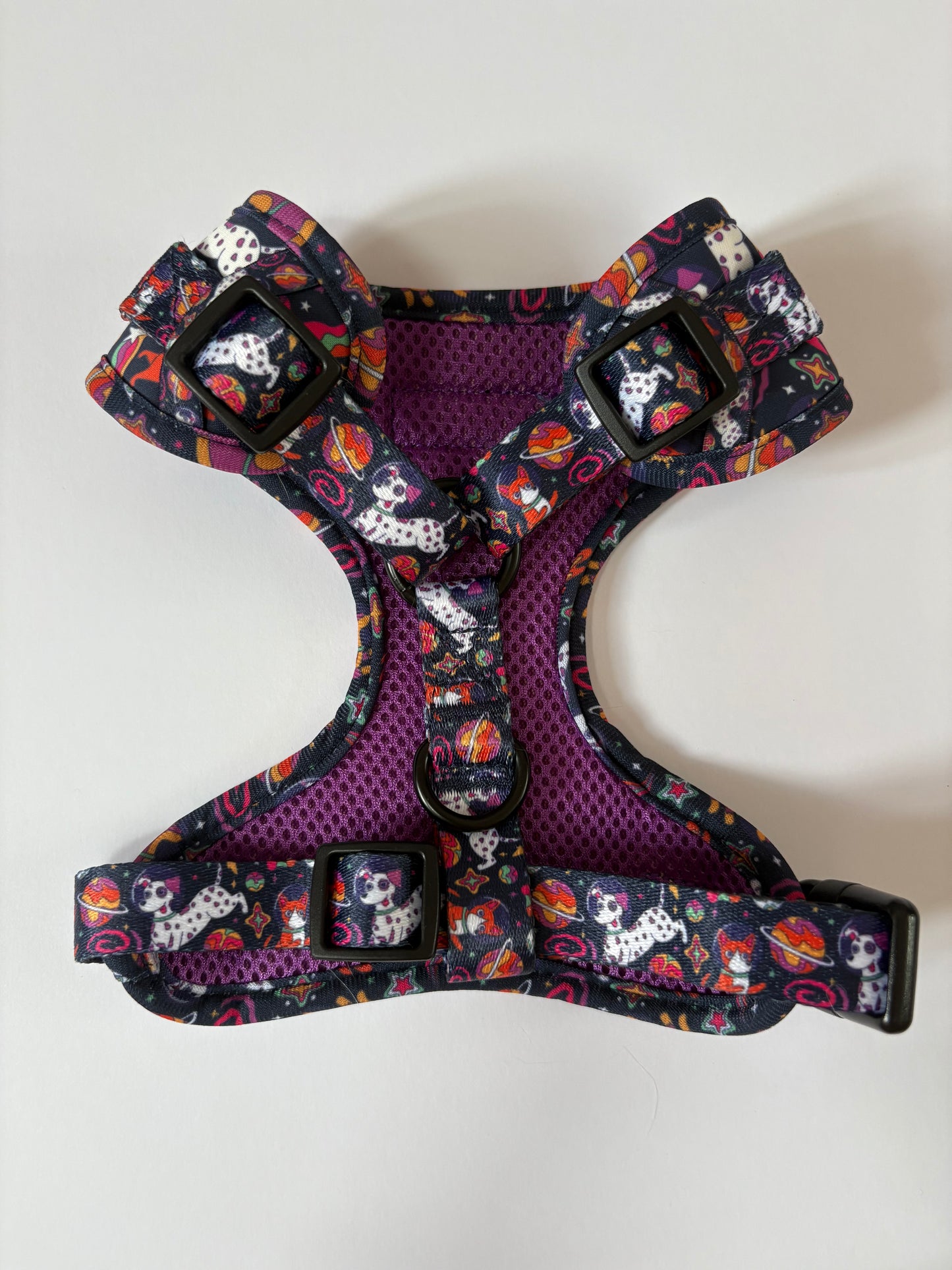 Psychedelic Pupstronaut Harness