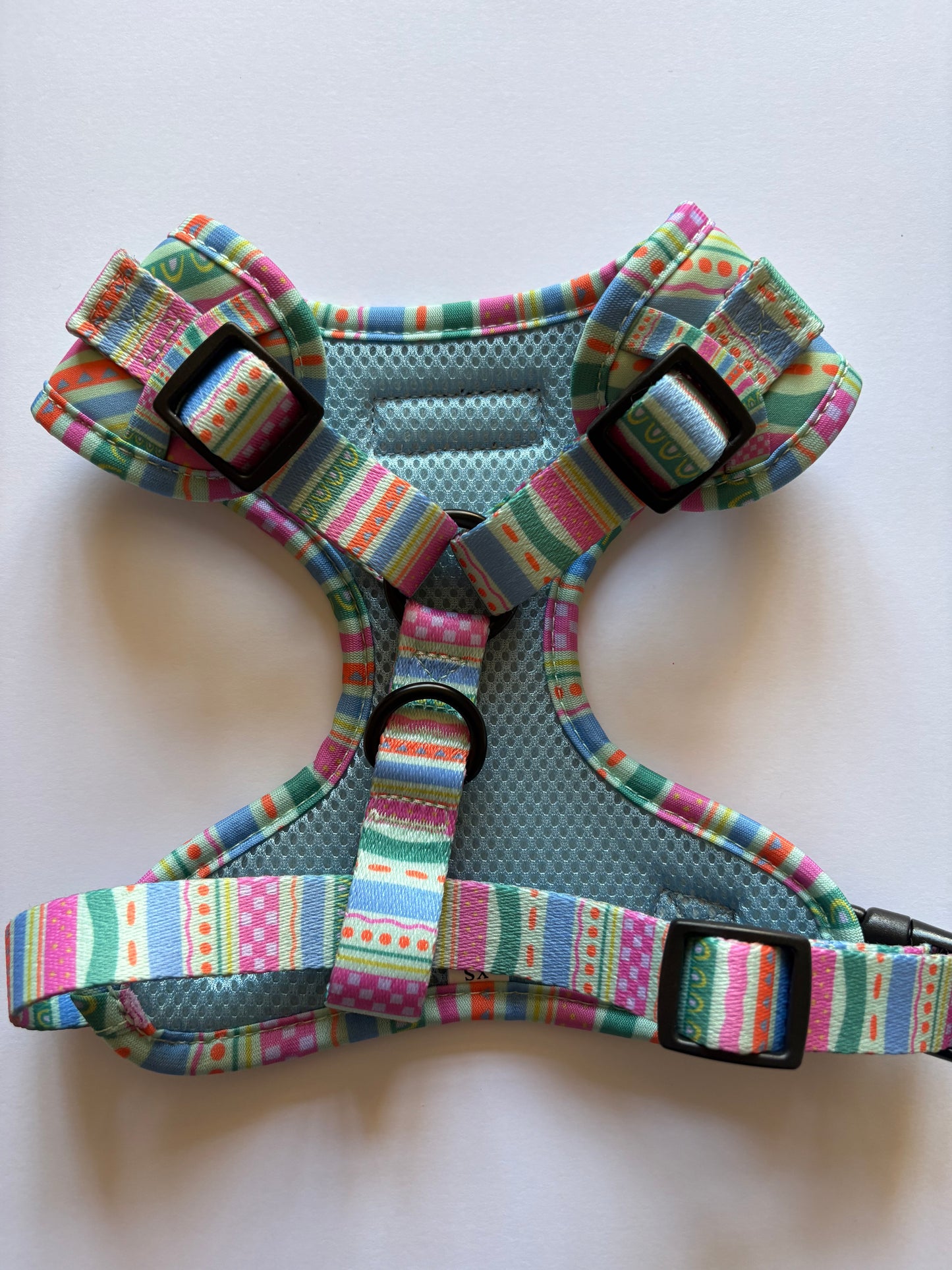 Pastel Squiggles Harness