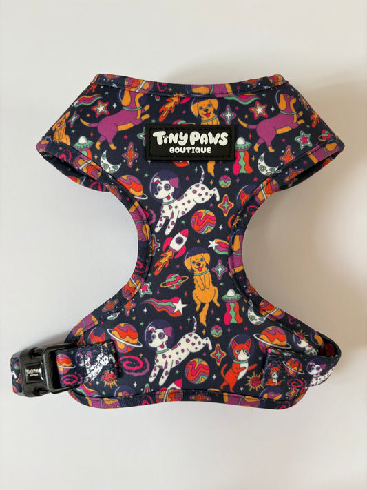 Psychedelic Pupstronaut Harness