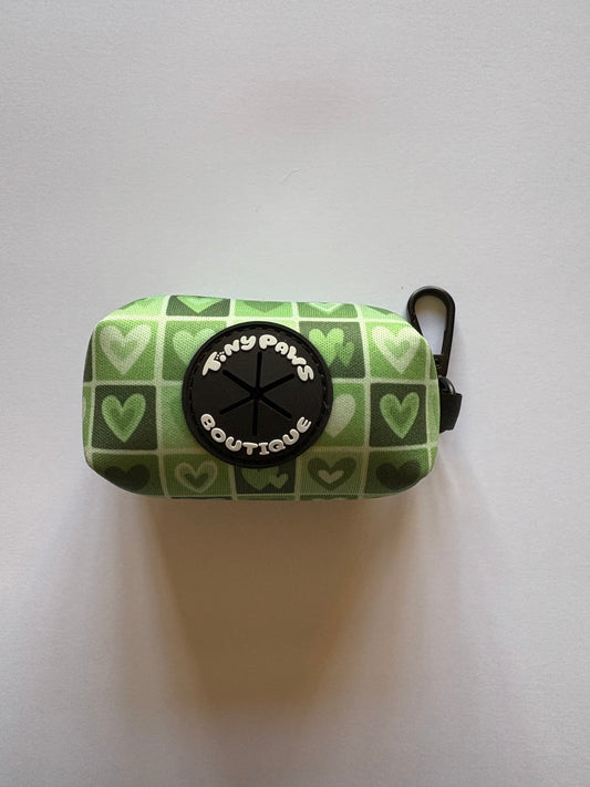 Evergreen Hearts Poo Bag Holder