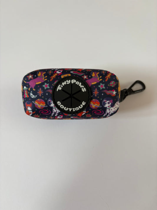 Psychedelic Pupstronaut Poo Bag Holder