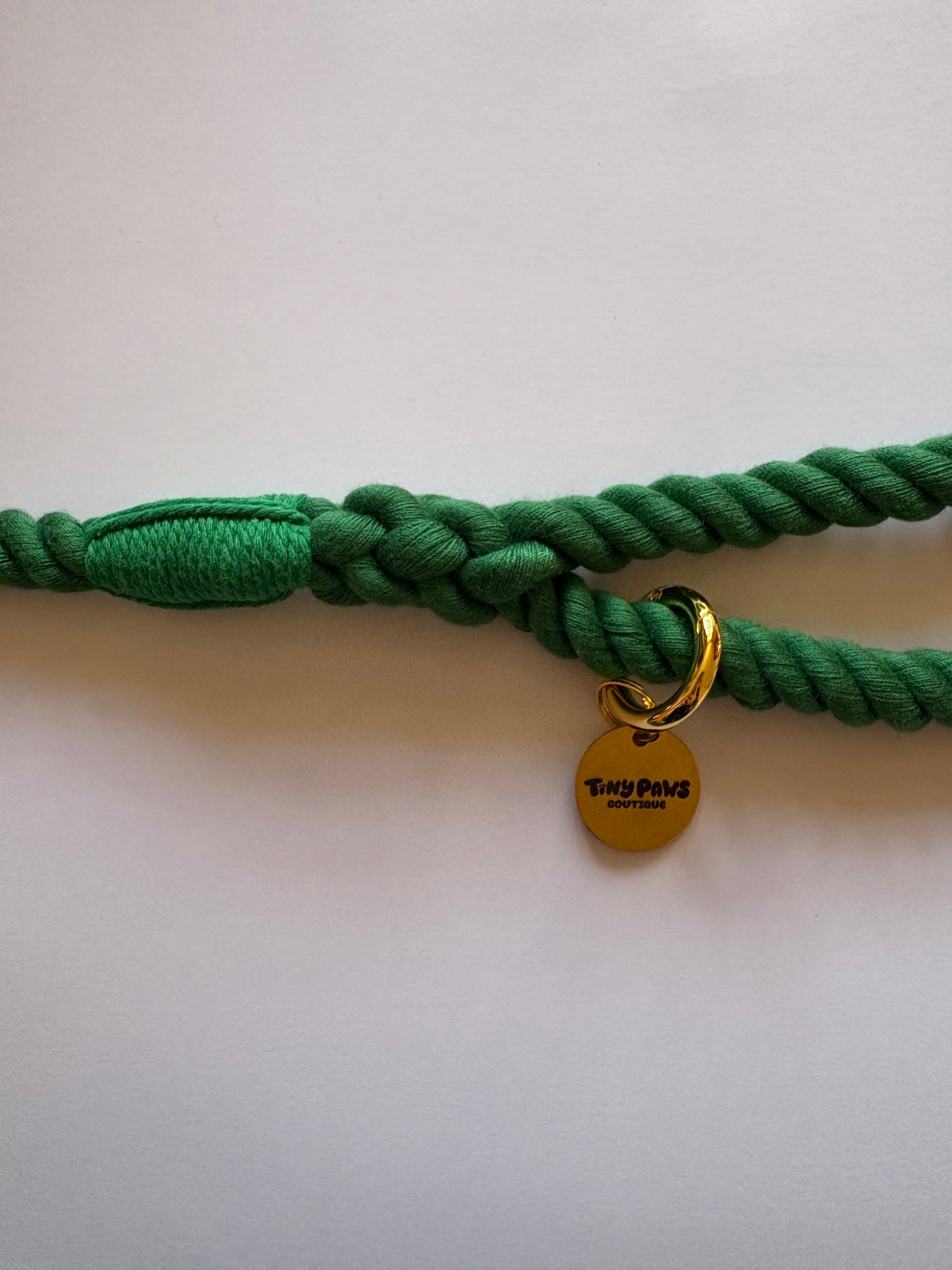 Twisted Rope Lead - Forest