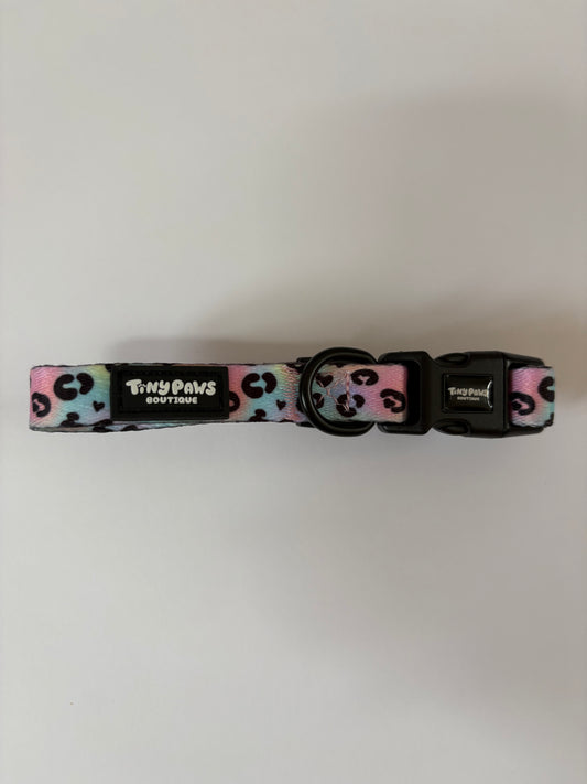 Neon Leopard Collar